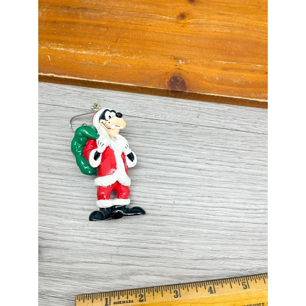 Vintage Disney GOOFY‎ SANTA It's a Small World Ornament Disney World Store 1992 - Picture 6 of 6